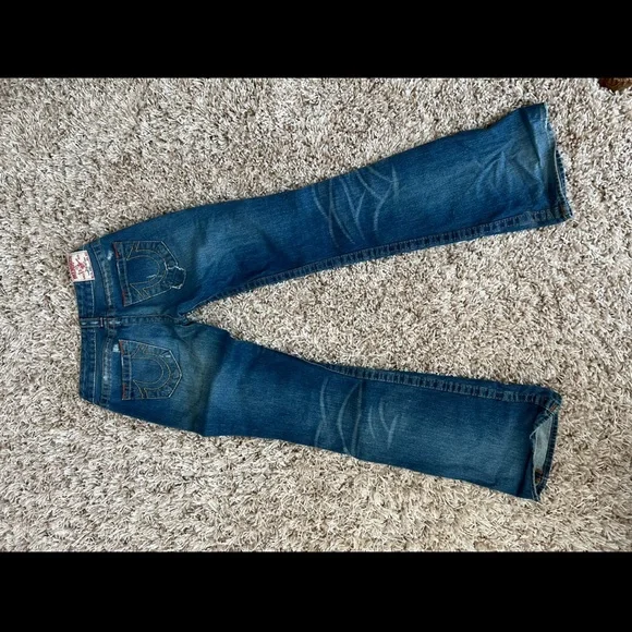 10 pair of jeans. Most true religion, 7, and citizen brand all gently worn.